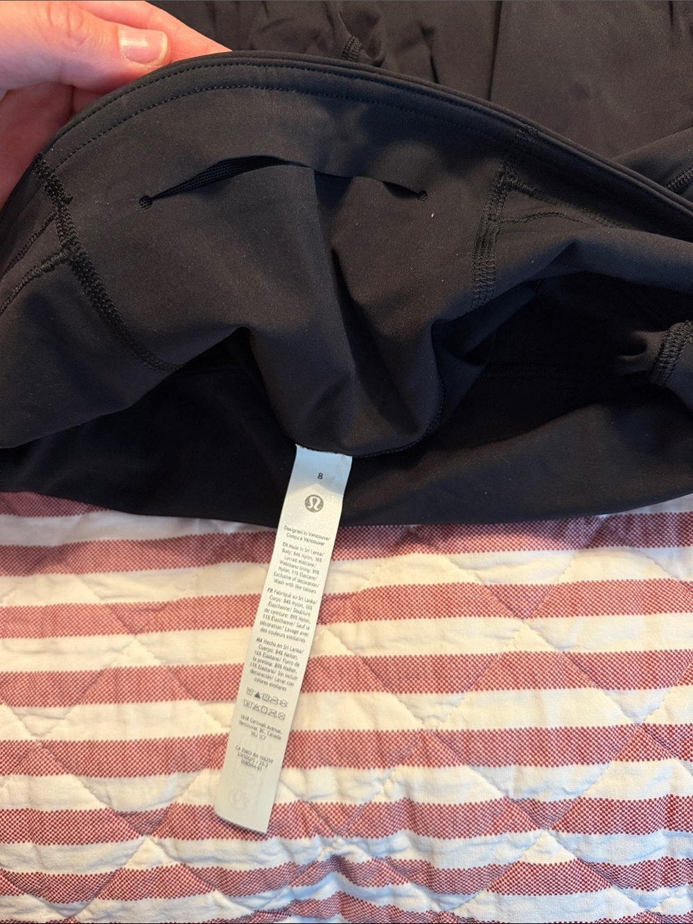 BNWT lululemon base pace HR tight- 28” - Picture 5 of 6